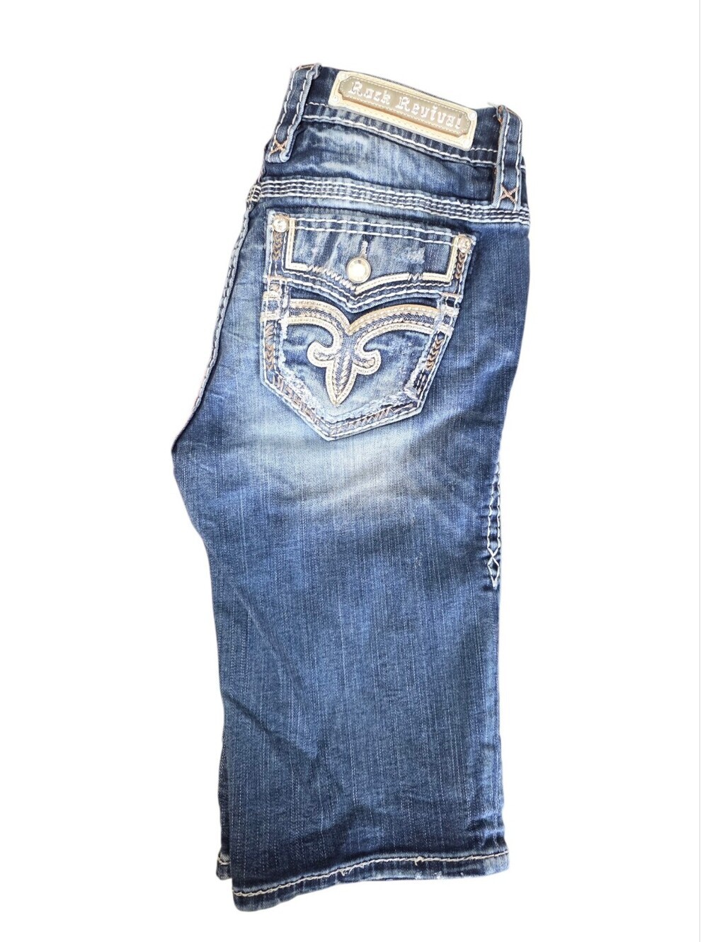 Rock Revival Bermuda Denim Shorts Women's Size 27. - Picture 4 of 16